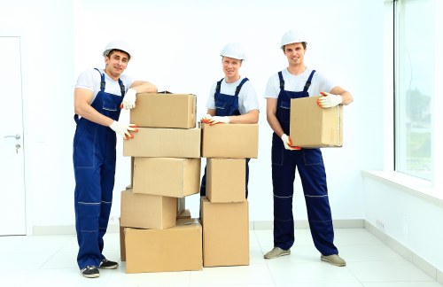 Office relocation team planning a business move in Earlsfield