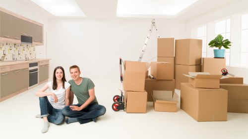 Earlsfield office move with organised transport and workspace setup