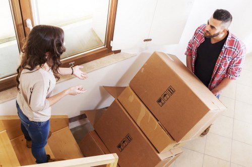 Commercial and residential removals van service in Earlsfield