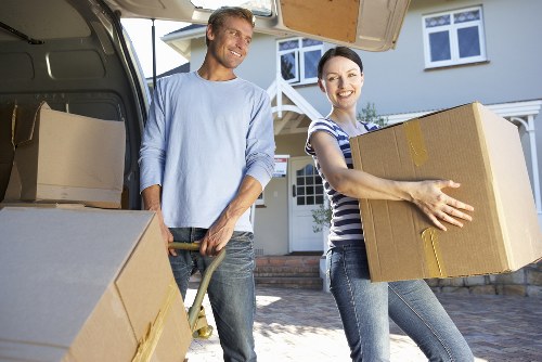 Packing and loading preparation for an Earlsfield move